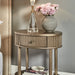 Adelle Oval Bedside Table - Oscar and Mila