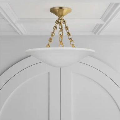 AERIN Mollino 16" Semi Flush Mount - Oscar and Mila