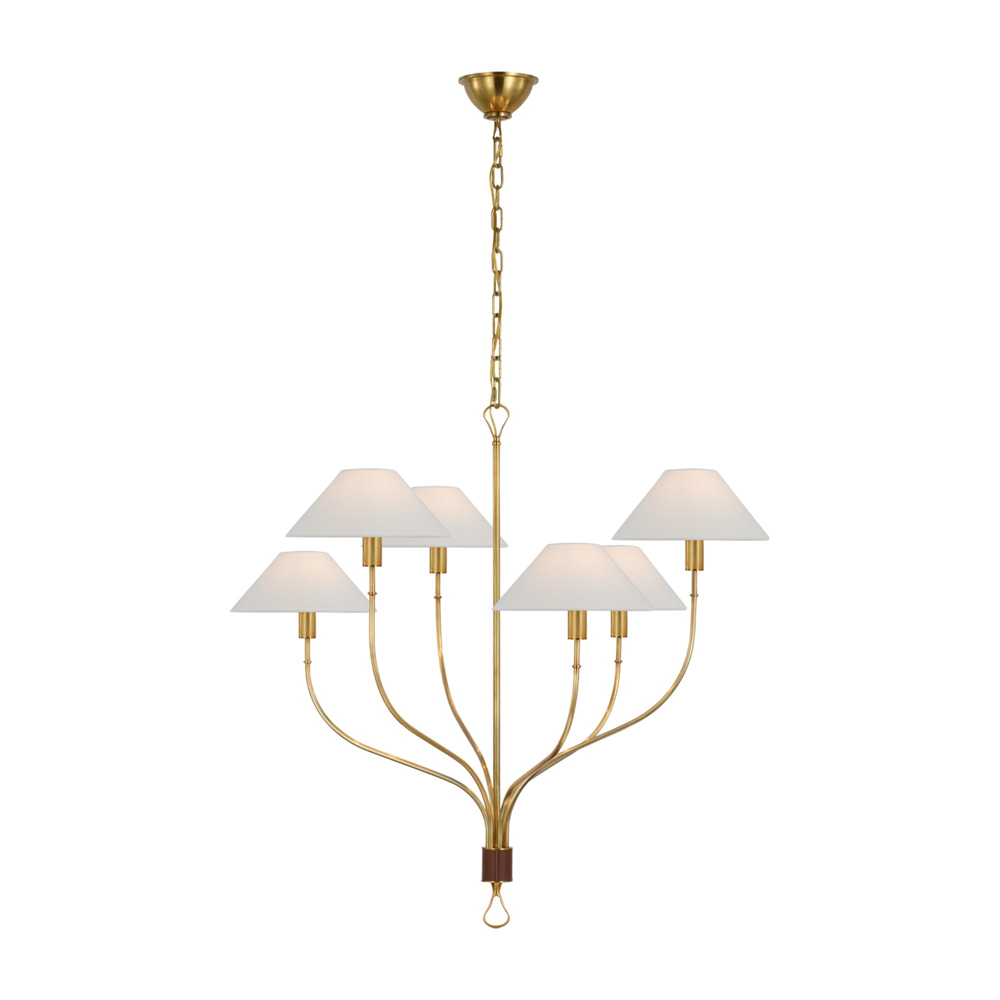 Amber Lewis Griffin Large Staggered Tail Chandelier - Oscar and Mila