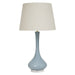 Amelia Ceramic Table Lamp with Acrylic Base and Empire Shade. - Oscar and Mila