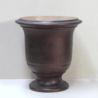 Anduze Style Urn Large Plain - D88cm x H100cm - Pietro Stoneware - Oscar and Mila