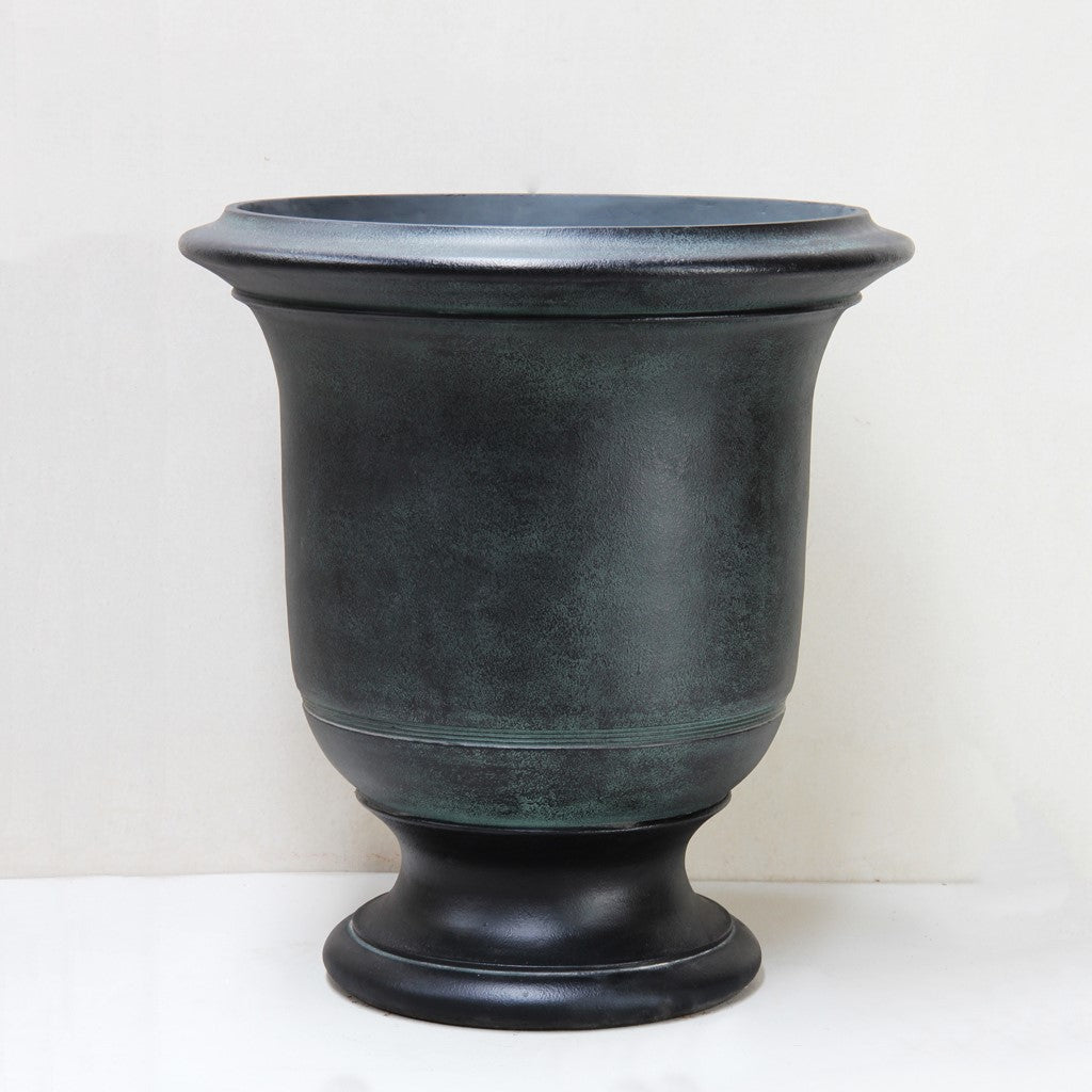 Anduze Style Urn Large Plain - D88cm x H100cm - Pietro Stoneware - Oscar and Mila