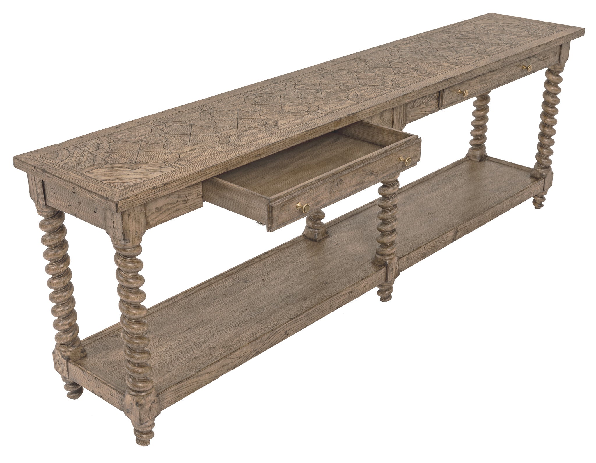 Barley Twist Console Table - Oscar and Mila