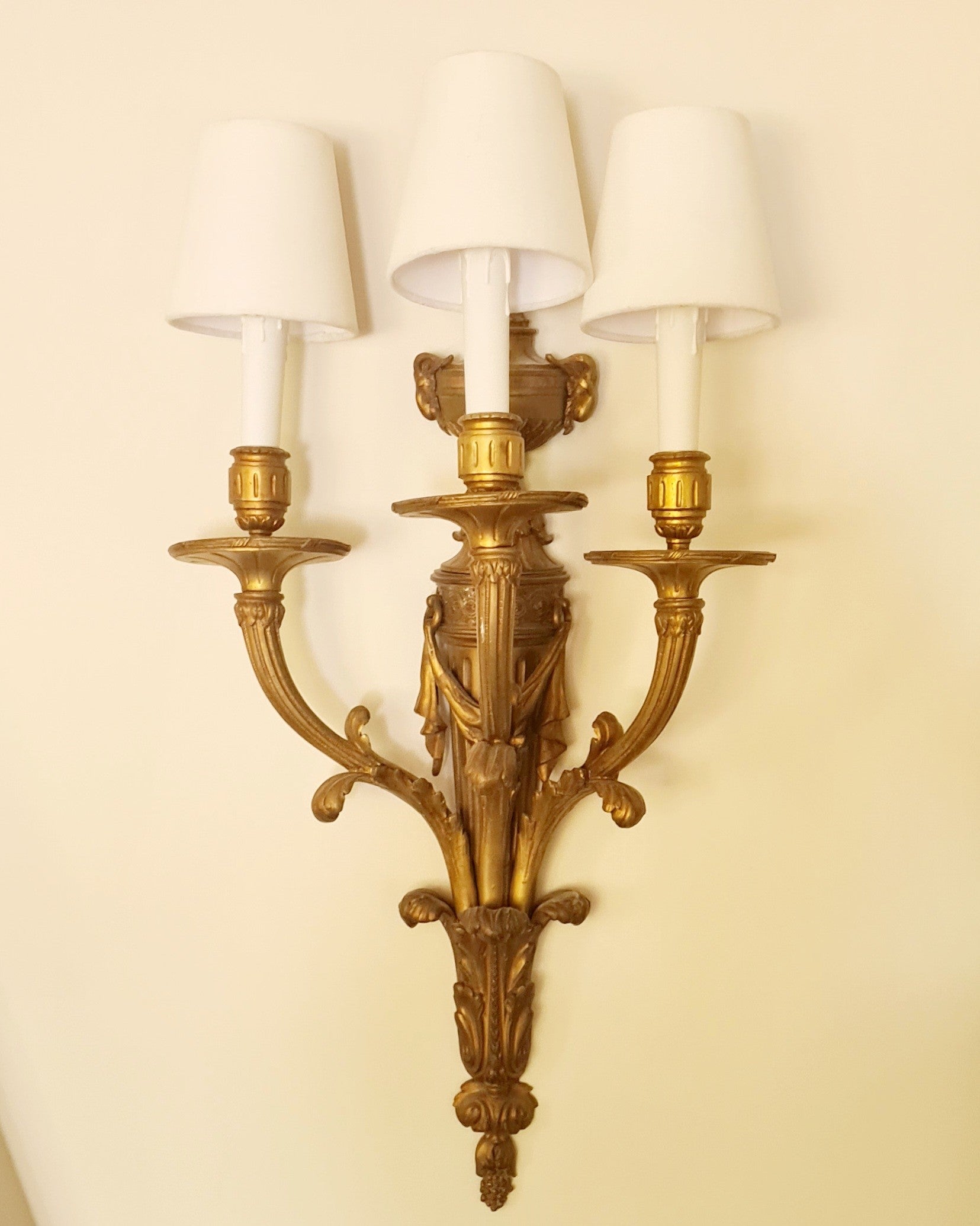 Linen Candle Shade