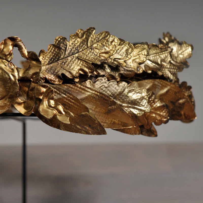 Decorative Golden Caesar Crown