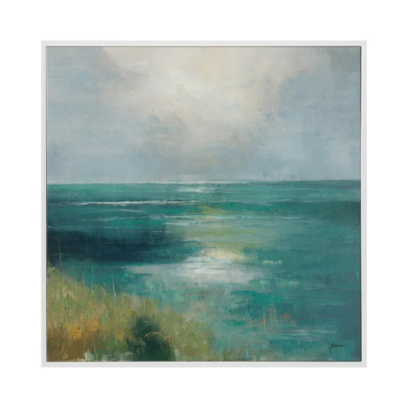 Scenic Waters Canvas Painting