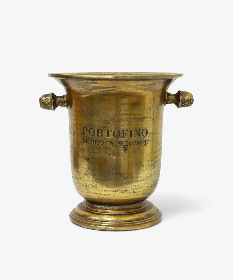 Antique Gold Champagne Bucket