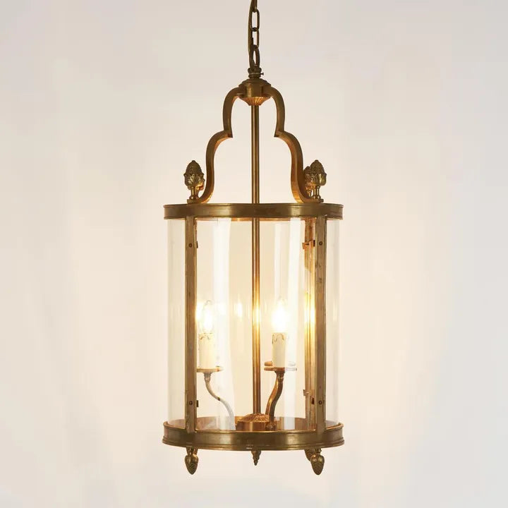 Claridge Chandelier in Brass