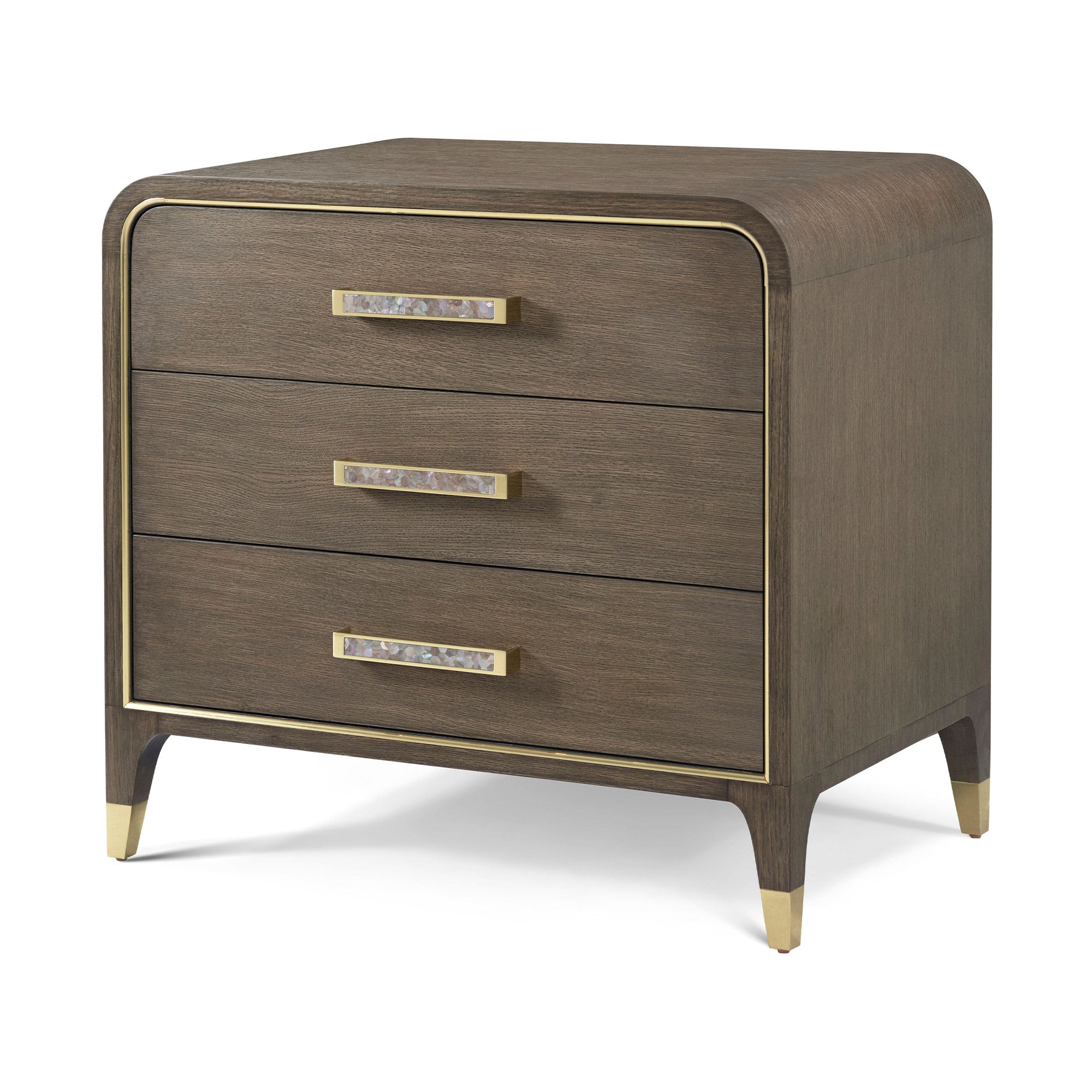 Theodore Alexander Judith Leiber 3-Drawer Nightstand