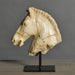 Monti's Horse Head – unrestored handcrafted reproduction of a 19th-century bronze sculpture, showcasing the sensitivity and power of the animal.