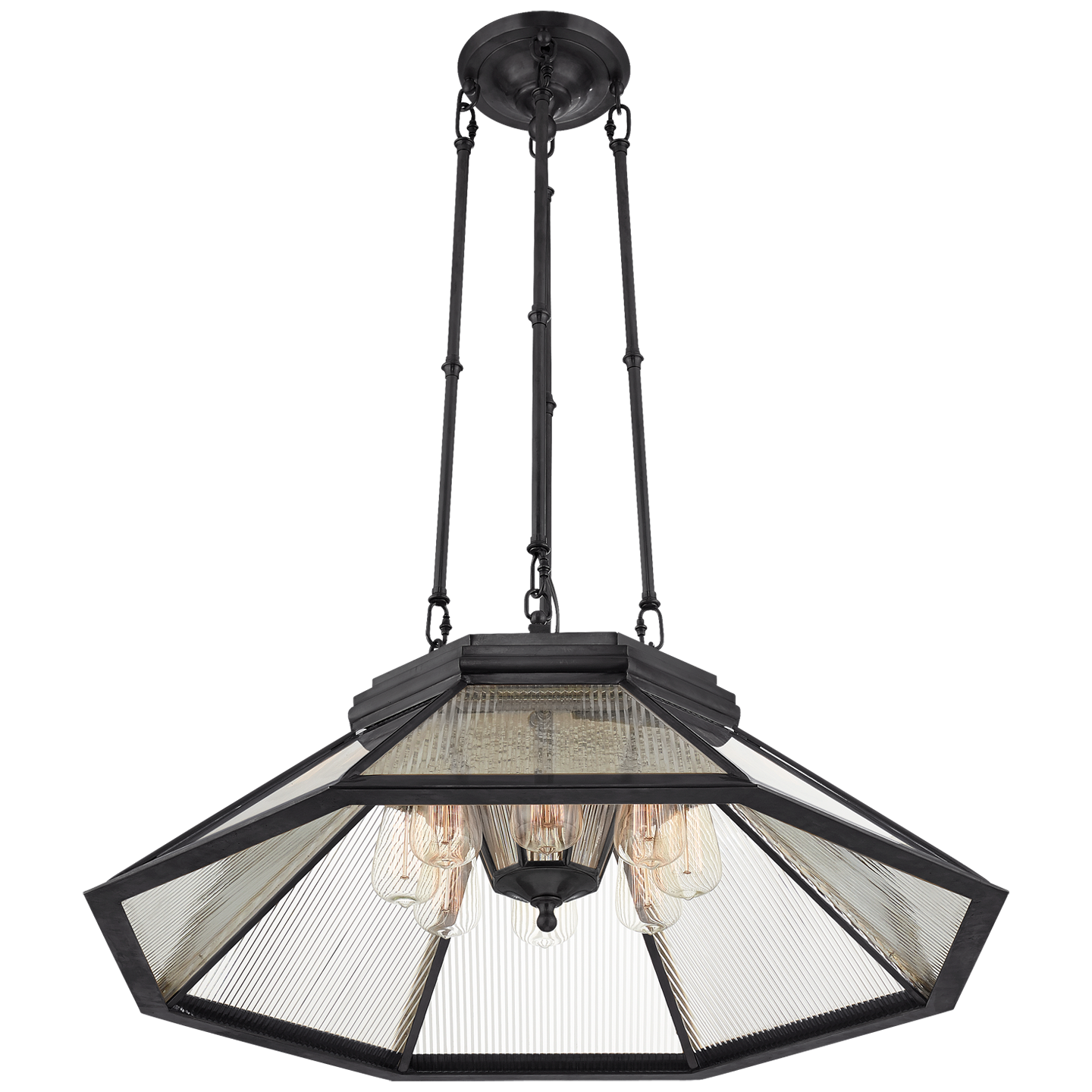Visual Comfort Ralph Lauren Rivington Medium Eight-Panelled Chandelier