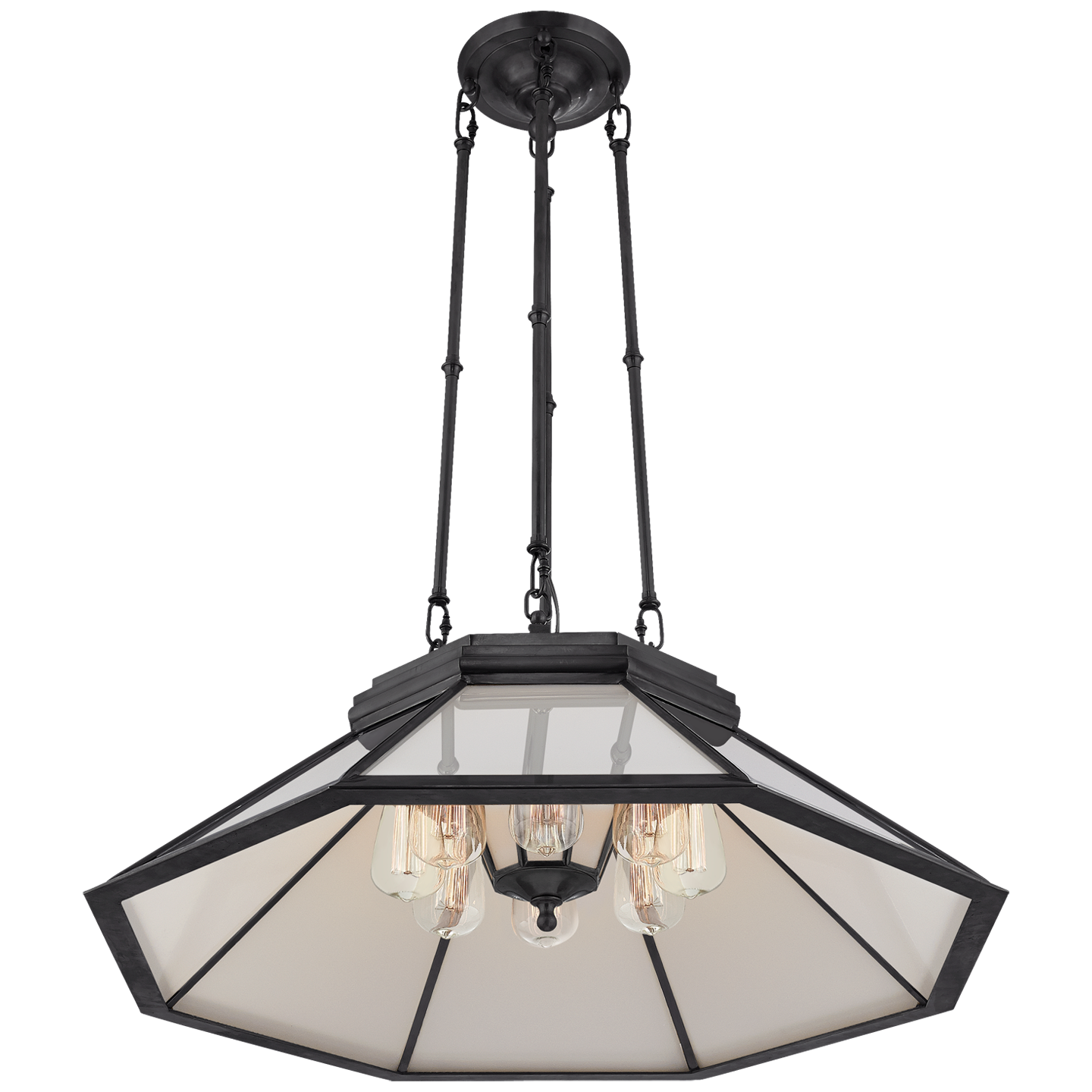 Visual Comfort Ralph Lauren Rivington Medium Eight-Panelled Chandelier