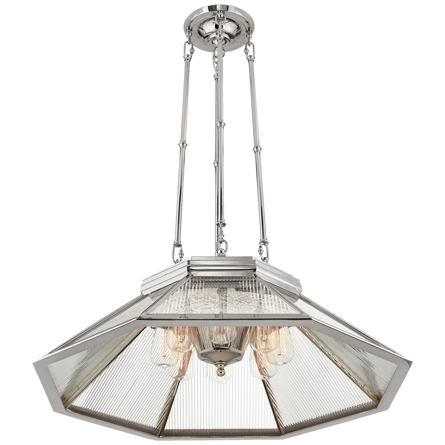 Visual Comfort Ralph Lauren Rivington Medium Eight-Panelled Chandelier