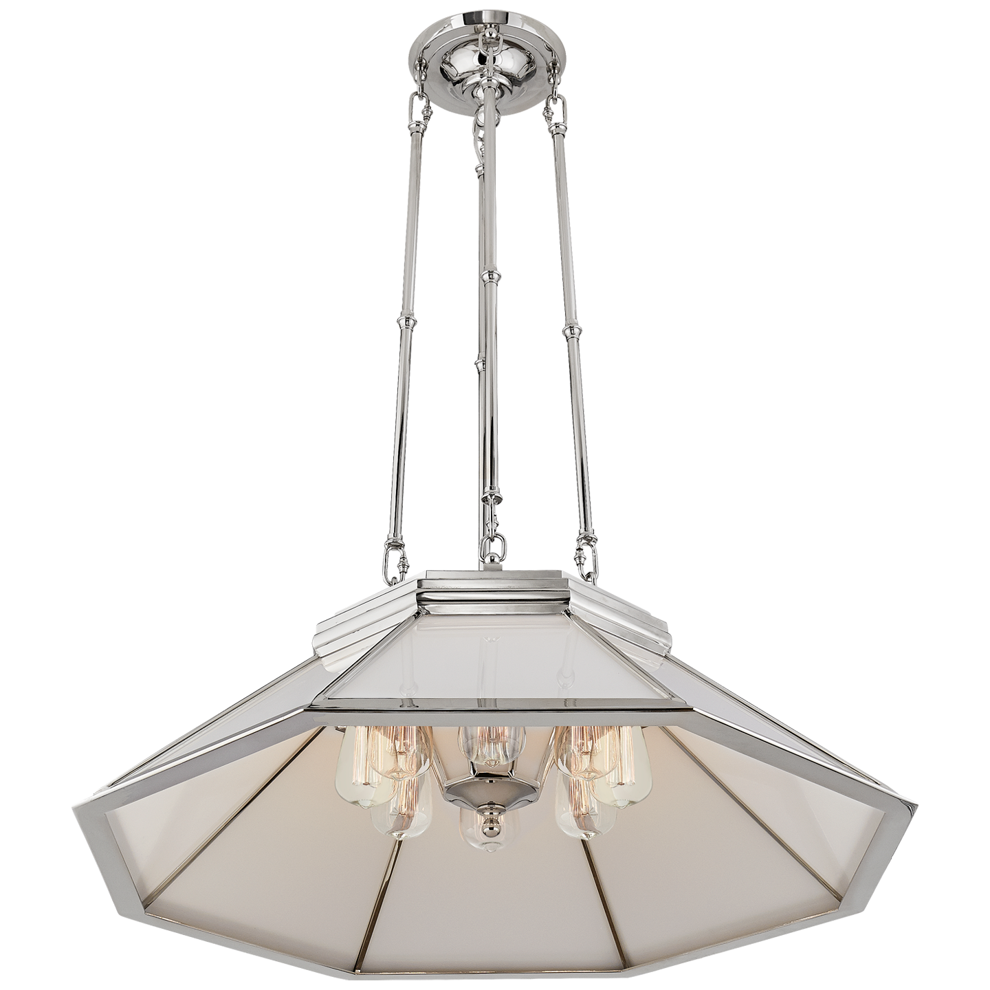 Visual Comfort Ralph Lauren Rivington Medium Eight-Panelled Chandelier