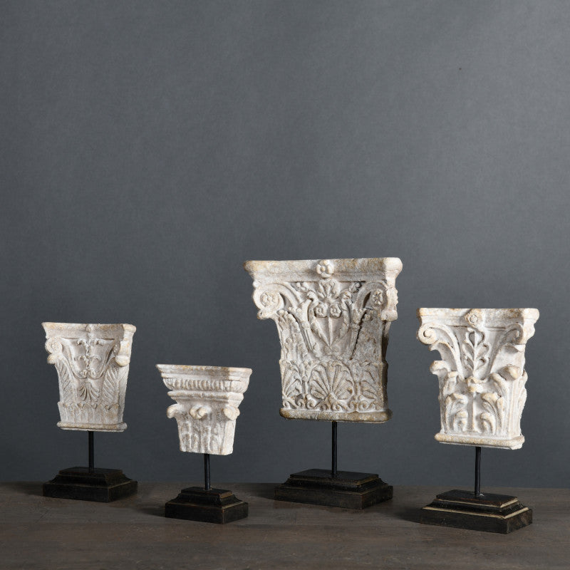 Set of 4 Empire and Restoration Capitals