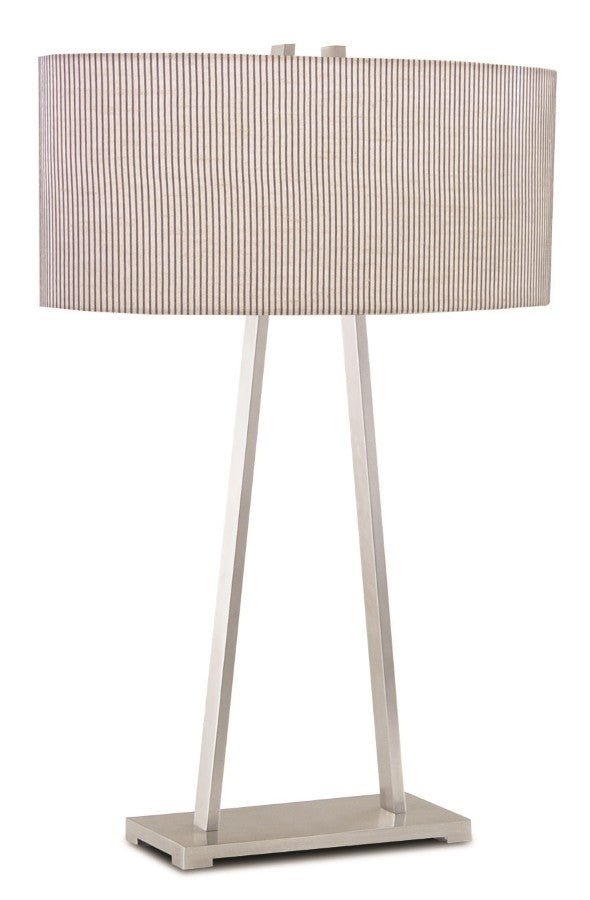 "Tina" Table Lamp with Oval Shade - Oscar and Mila