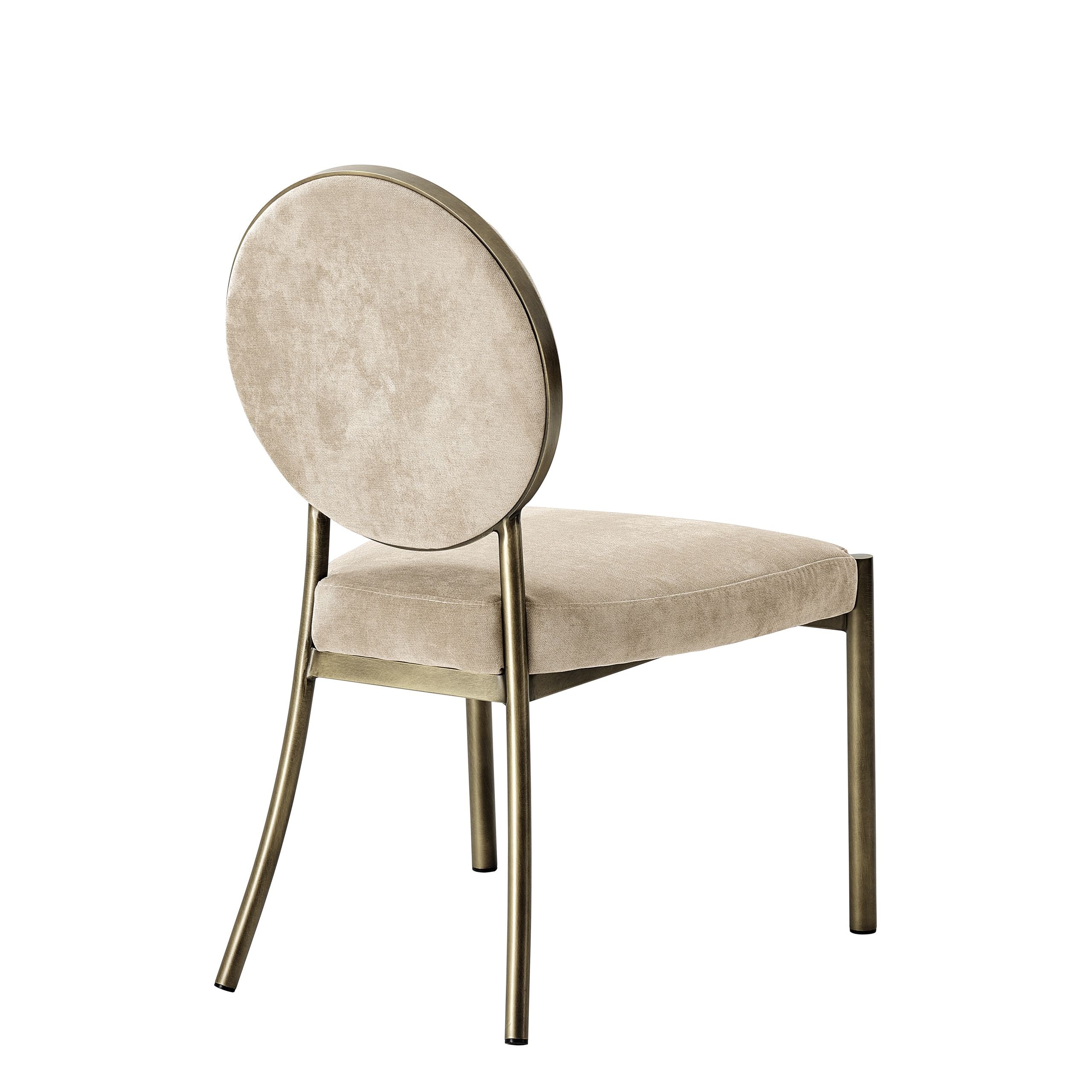 Brushed Brass Dining Chair