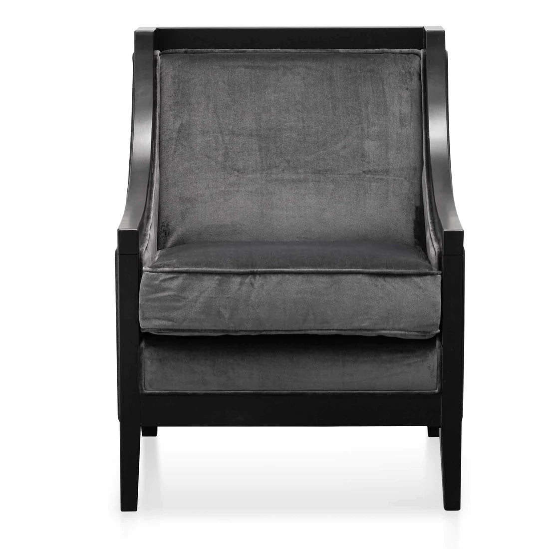 Deco Style Fabric Armchair