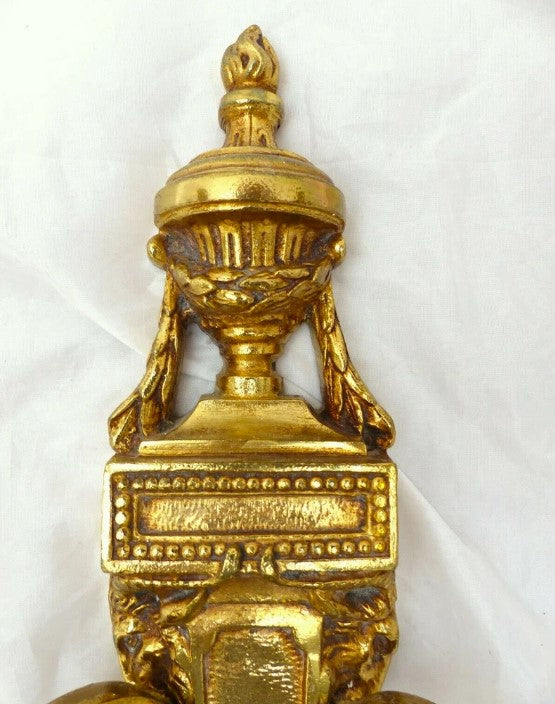 Gilded Bronze French Empire Wall Light Sconce